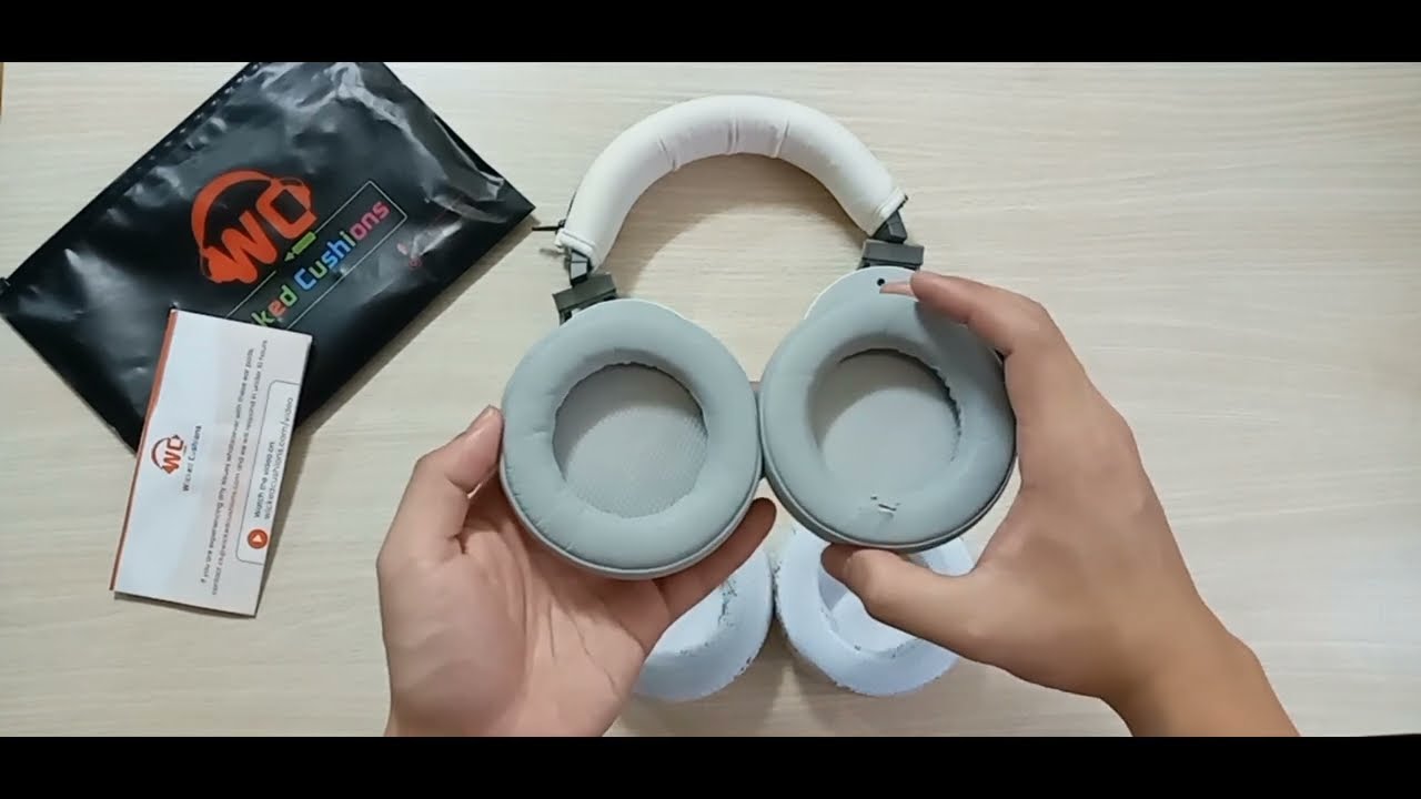 WC FreeZe Virtuoso - Hybride Stof Cooling Gel Replacement Earpads Voor Corsair Virtuoso Gaming Headset, Gemaakt door Wicked Cushions, Verbeterde Duurzaamheid, Dikte en Geluidsisolatie | Zwart
