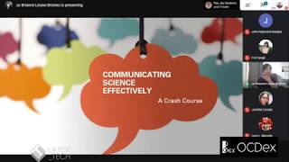 Effectively Communicating Science - Procurement Analytics Support Webinar