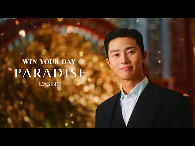 PARADISE CASINO & BTS特集品 Paradise Casino X ParkSeoJun | Brand Film 'Win Your Day' (2023