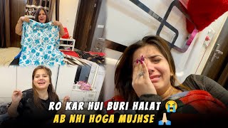 Mera Ro kar hua bura Hal 😢- Nhi hota control ab🙏🏼- Sneha Sachdeva