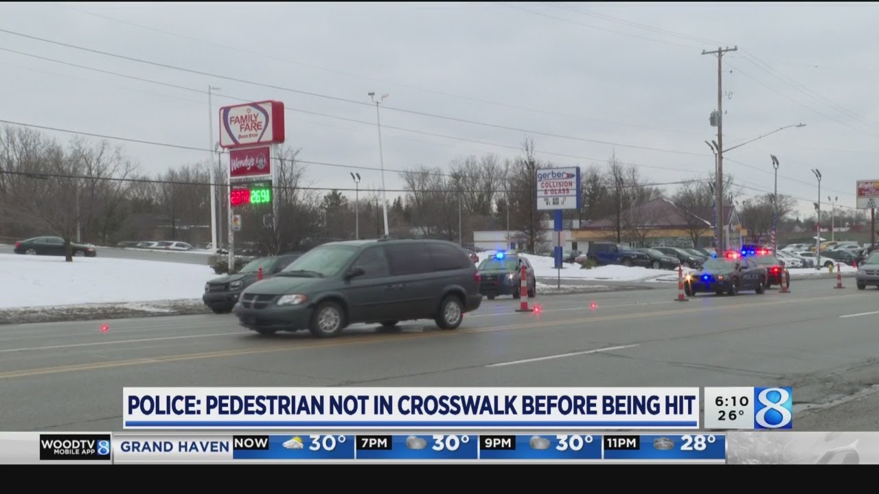 Pedestrian struck by car in Wyoming - YouTube