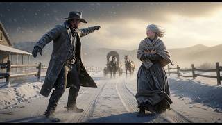 Trapped By A Blizzard, The New Teacher Accepted A Giant Cowboy’s Bold Offer