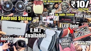 सबसे सस्ता Car Hooter Android Stereo 10₹/- Car Accessories Starting LED Light , Audio System Market