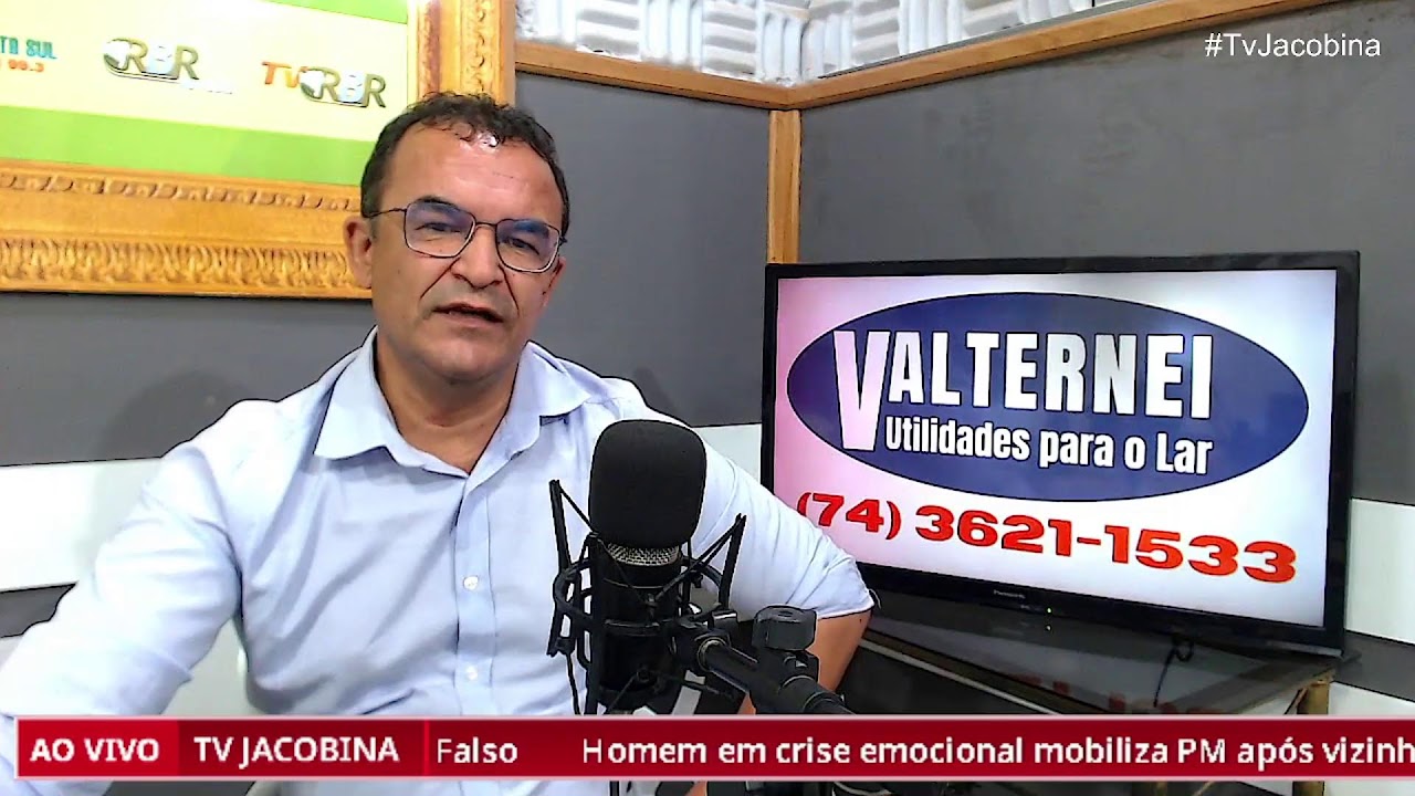 TV JACOBINA ▶ LEVANTE A VOZ ▶  JOÃO BATISTA FERREIRA / 27/02/2026