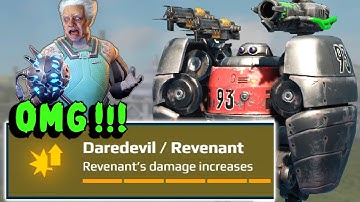 UNREAL DAMAGE! Daredevil Skill + Otto Revenant War Robots Mk3 - WR