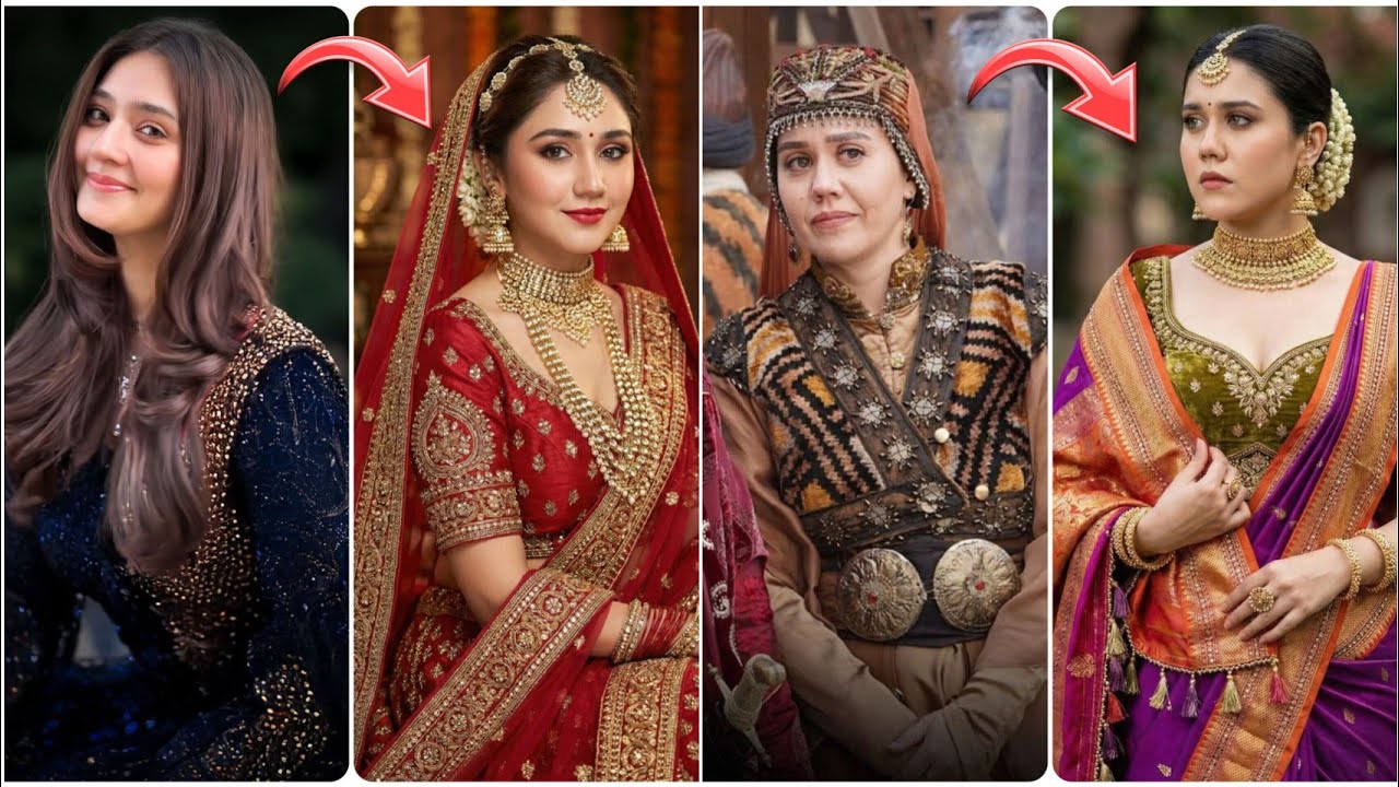 Самые красивые пакистанские и турецкие актрисы сериалов в свадебных нарядах 👰✨ - Официальный сайт...