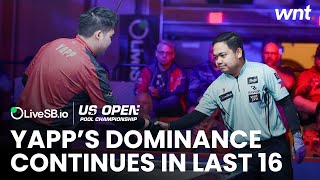 Yapp's dominance continues against Roda | 2025 US Open Pool Championship Yapp's dominance continues against Roda | 2025 US Open Pool Championship