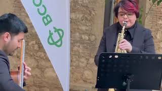 "Pompeya" Simone Salvatori chitarra e Laura Venditti sax (Kyma duo)