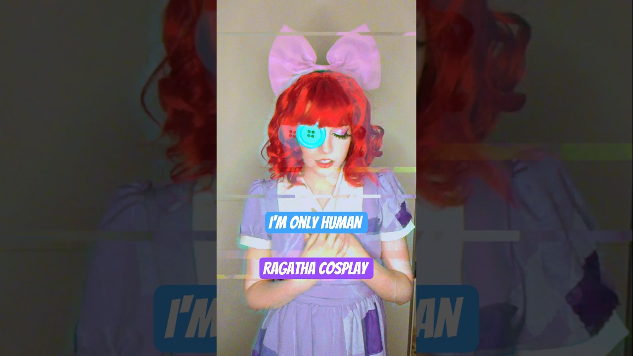 I'm only human | Ragatha The amazing digital circus cosplay #cosplay #shorts #tadc