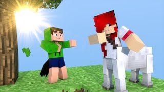 O QUE O SPOK VAI VIRAR? SKY BLOCK 1# : MINECRAFT