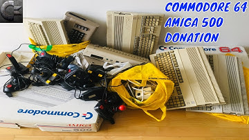 Commodore 64 AMIGA 500 Donation