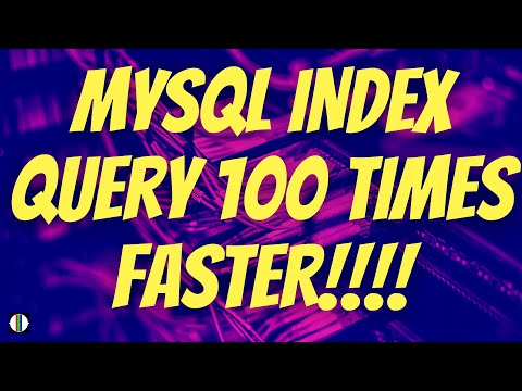 Mysql Index Tutorial | Make websites 100 Times Faster!!! Query time from 2 Sec to 3 Milli Seconds