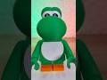 3d printed super Mario Yoshi Lego #supermario #yoshi #3dprinting #bambulab #nintendo #viral #lego ￼
