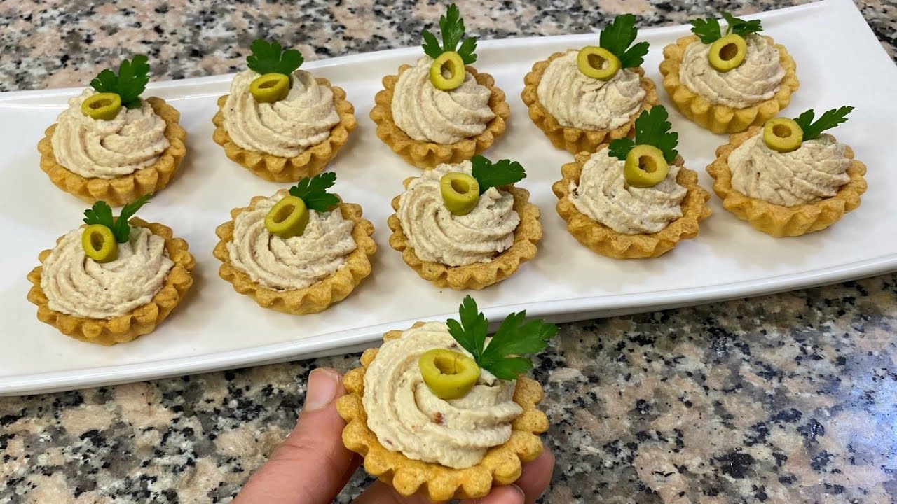 مملحات بريستيج لرمضان 2026📢25 تارتولات بموس الدجاج مع سعر البيع 💰 ورشة مجانية بعجينة مبسسة ومقرمشة💯