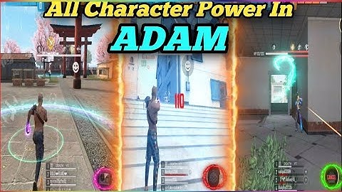 HOW TO USE DJ ALOK SKILL IN ADAM CHARACTER ! DJ ALOK ABILITY IN ADAM ! FREE FIRE TIPS & TRICKS !