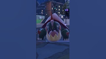 SHINY CHEWTLE EVOLVES INTO DREDNAW IN POKEMON SCARLET! #shorts #shinypokemon