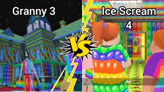 Ice Scream 4 Pop it Mod Vs Granny 3 pop it mod escape end screenshot 4