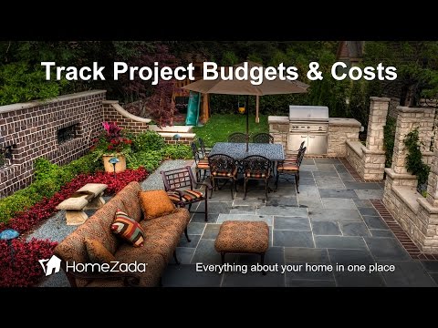 How to Track Home Remodel Budgets and Costs wtih HomeZada