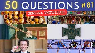 The General Knowledge Quiz #81 ¦ 50 Trivia Questions - Pub Quiz