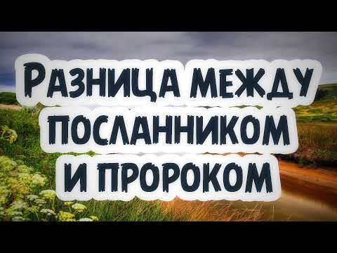 Разница между пророком и посланником || Абу Умар Ас-Сыям