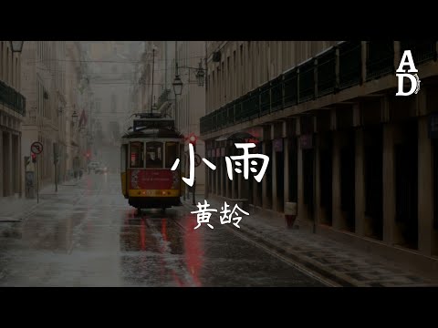 小雨 - 黃齡『滴滴答滴滴的雨下起 如你哭泣 嘲弄我壓抑都動了心』【高音質/動態歌詞/Pinyin Lyrics】