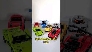 All my LEGO car models with working functions