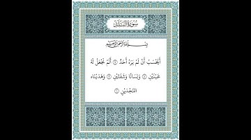 سورة البلد ٧-١٠