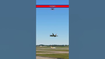 Thumbnail of F-22 Raptor Zooms Low – WILD Flyby!