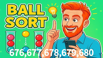 Ball Sort stage 676,677,678,679,680