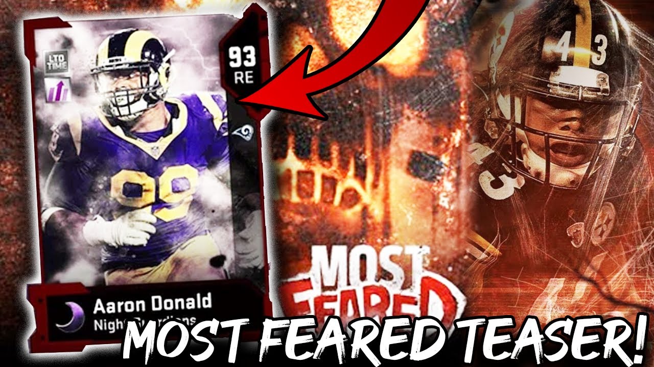 MOST FEARED TEASER? AARON DONALD AND 900 SPEED HENRY RUGGS? [MADDEN 21] YouTube