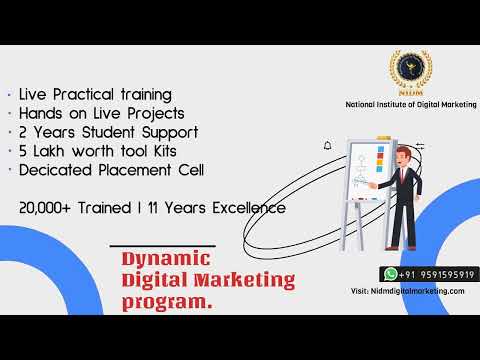 Dynamic Digital Marketing Program by NIDM