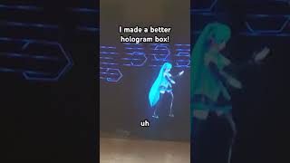miku hologram box!!