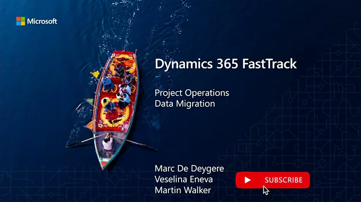 Dynamics 365 Project Operations Data Migration - TechTalk