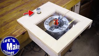 Router Dog-Hole Table // Router Base Onion Build I