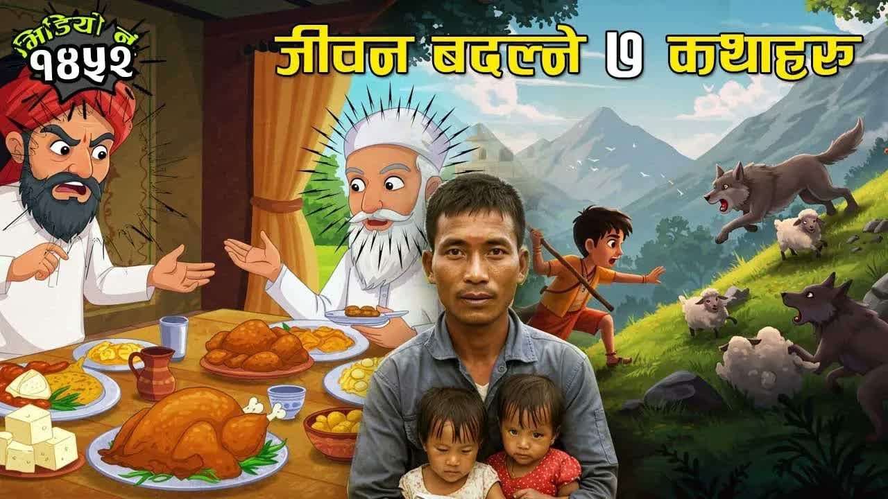 एक बसाई सात कथा । 7 Life Changing Nepali Stories । नेपाली कथा