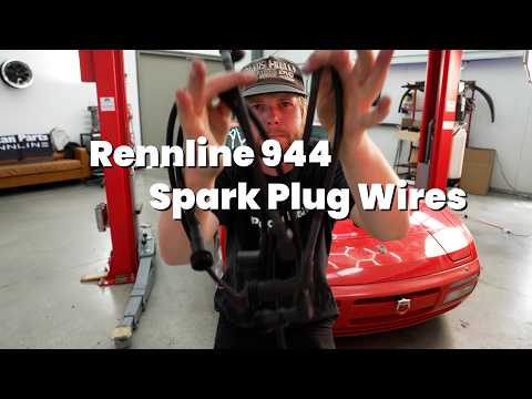 Porsche 944 Turbo Rennline Spark Plug Wire Installation