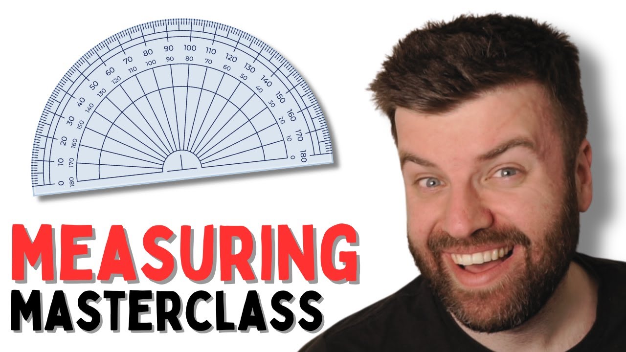 How To Measure ACCURATELY Using A RULER and PROTRACTOR! (2024 SATs Prep ...