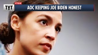 AOC Calls Biden Out on Relief Package Hypocrisy
