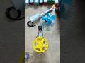 Generating free energy using gear motor and utilising it on pump motor and dc motor #shorts