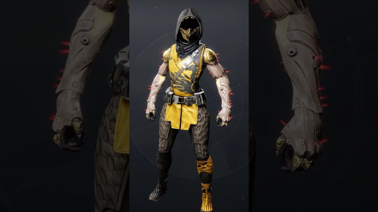 Destiny 2 x Mortal Kombat - Scorpion Hunter Fashion 
