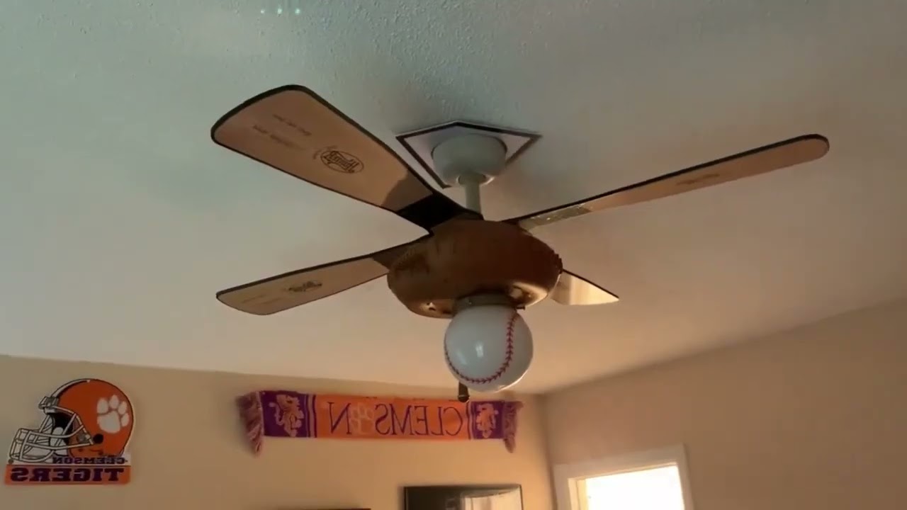 Hunter Baseball Bat Ceiling Fan | Shelly Lighting