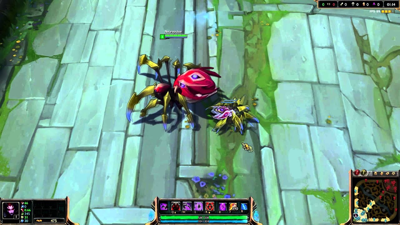 Blood Moon Elise Color Changes Preview [11/24 PBE Update]