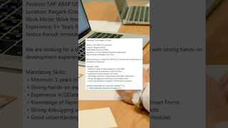 SAP JOB - Raigarh | Forwarded