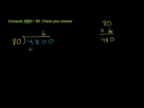 Dividing Whole Numbers and Applications 5