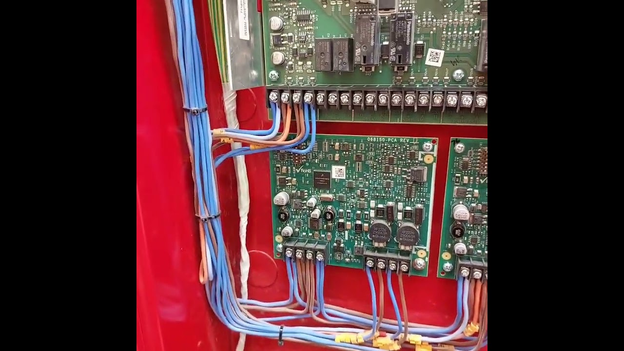 Fire Alaram Panel MDL-TR-2100R  connection