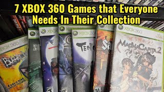 7 XBOX 360 Games Everyone Needs In Their Game Collection