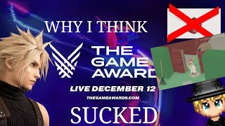 Why I think the game awards suck