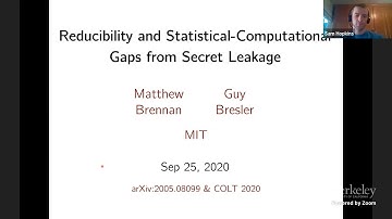 Reducibility and Statistical-Computational Gaps from Secret Leakage