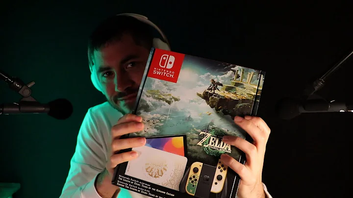La nouvelle console NINTENDO SWITCH ZELDA en ASMR