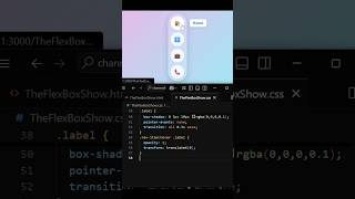 Clean & Cool Navbar Design With HTML + CSS ✨💻 |Minimal UI|TheFlexBoxShow|#shorts #theflexboxshow